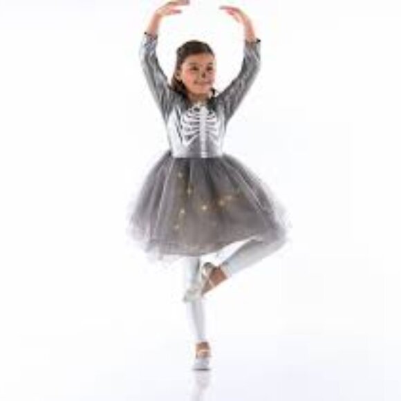 Pottery Barn Kids Light-Up Skeleton Costume - Picture 1 of 3